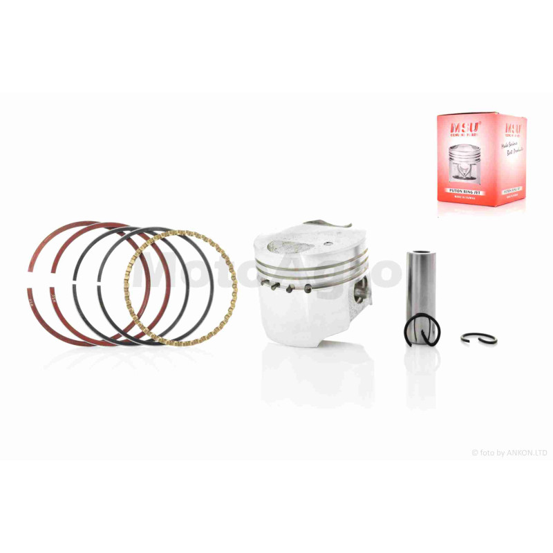 Поршень к-кт  LETS 4/5, V50  +0.50  39.50  "MSU"  ТАЙВАНЬ