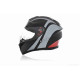 Шолом інтеграл  "DAVID"  (#D820D, чорно-сіро-червоний, XL, ABS)