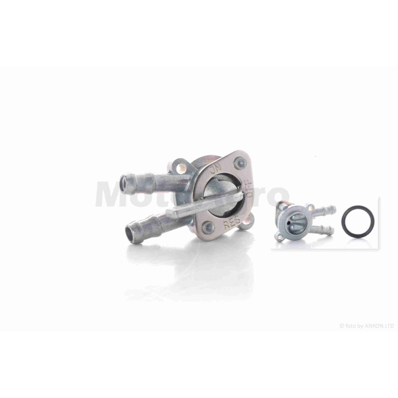 Кран паливний ручний  підвісний, одне кріплення, на два штуцери  #2