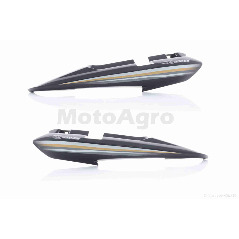 Пластик  JIANSHE JS150-6H  боковини, чорний