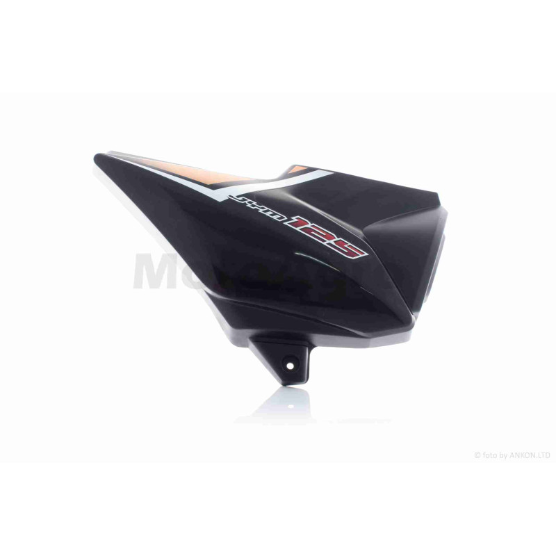 Пластик  JYM125  кришка АКБ, права, чорна