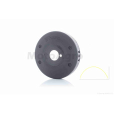 Катушка косы металлопластик черная