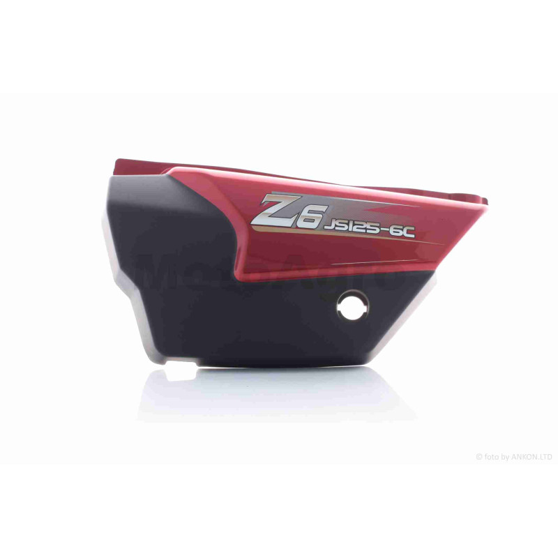 Пластик  JIANSHE JS125-6C  кришка бардачка, ліва, червона