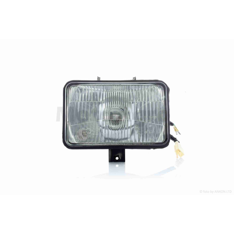 Фара  ZS200GY-2  у зборі  квадратна  "ZONSHEN"