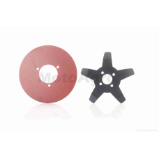 Ніж коси 5T D144 d25.4 для прополювання та розпушування ґрунту захист металу