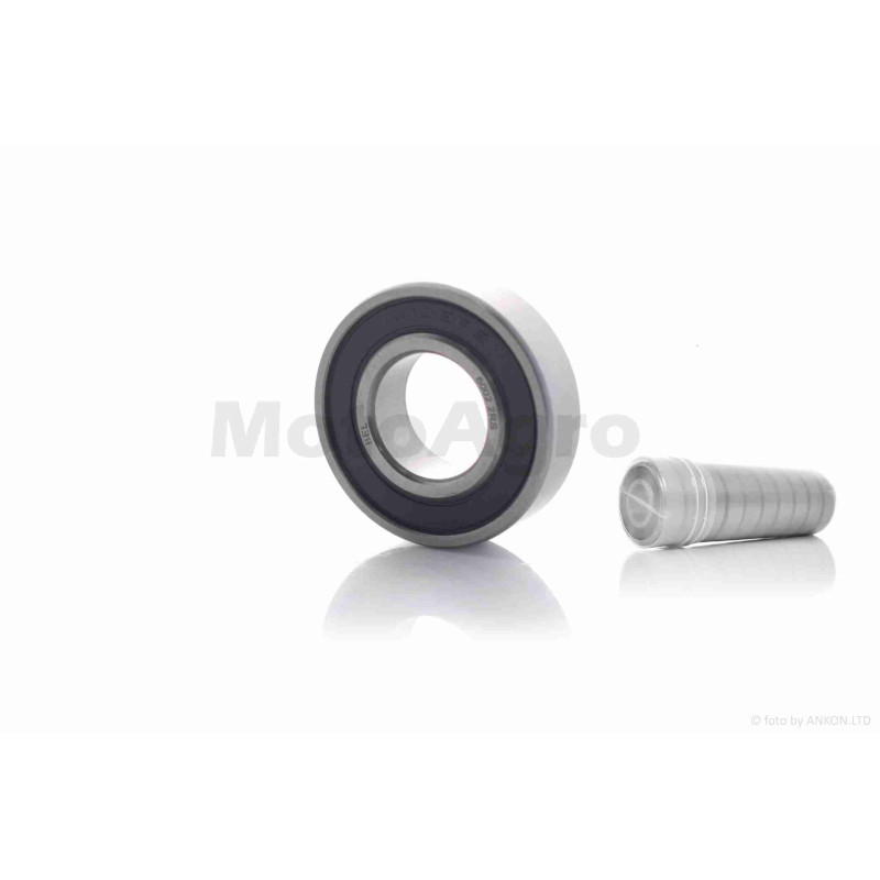 Підшипник  6002-2RS  15-32-9  тубус  (колінвал Stihl 180)