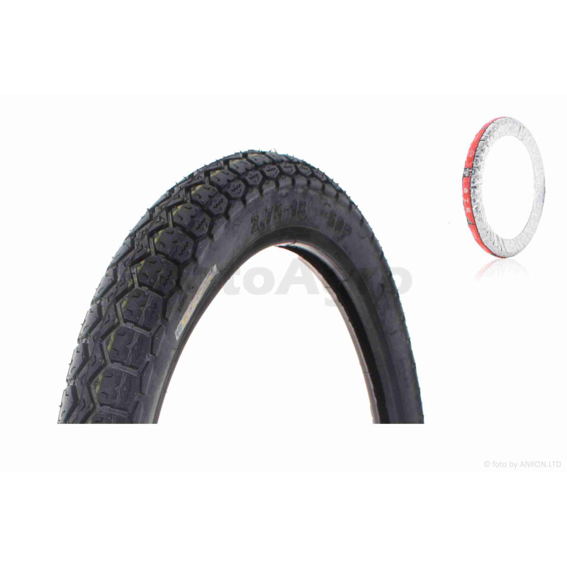 Покришка мото  18"  2.75-18  #CHEETAH  TT  дорожня  "SERVIS"  ПАКИСТАН