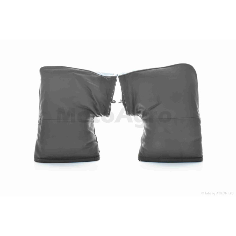 Рукавиці (рум'ятки) на кермо зимові  світловідбивна вставка