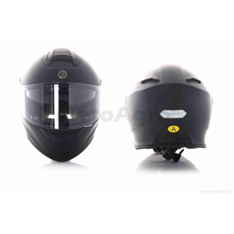 Шолом трансформер  "TORC"  (#T271S чорний матовий, M, окуляри)