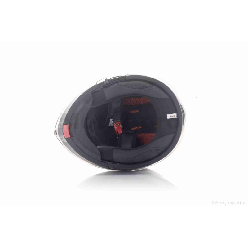 Шолом трансформер  "TANKED"  (#T270 чорний матовий, M, окуляри)