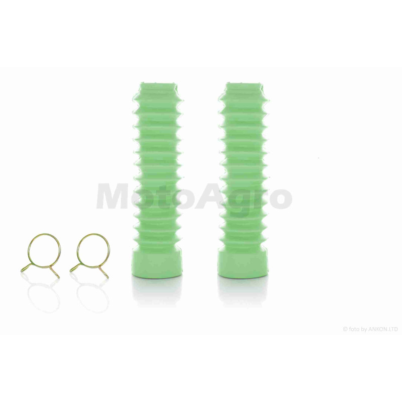 Гофри вилки  універсальні  d-30/45, L-190  зелені  (клас B)  +хомути