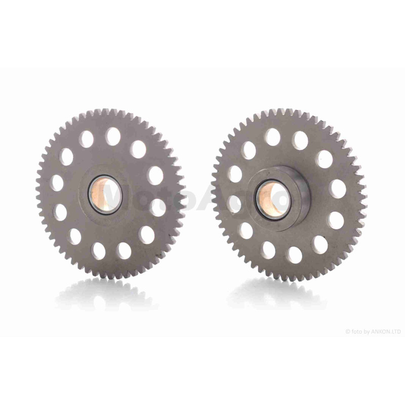 Шестерня обгінної муфти  DRAGON 200, MATADOR 200  (K166FML)  d22, 57Т  "SKYMOTO"  #OEM