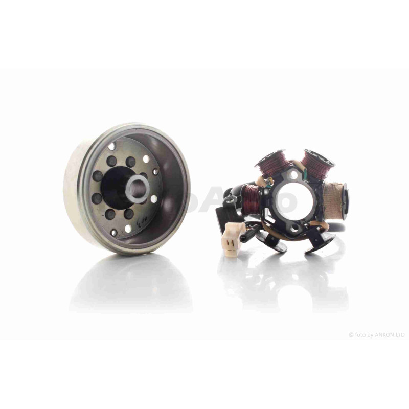 Генератор (у зборі)  Peugeot VOGUE 50  3+1