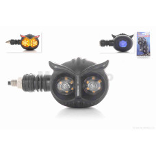 Повороти діодні пара пугач гнучка ніжка (червоні)