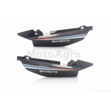 Пластик RANGER 150 задній підсідельний чорний "SKYMOTO"