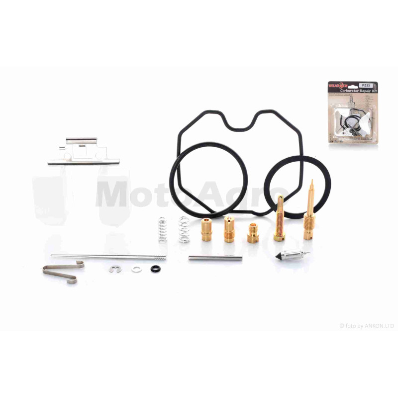 Ремкомплект карбюратора  PZ33  +жиклер пускового збагачувача  "WEARKEN"
