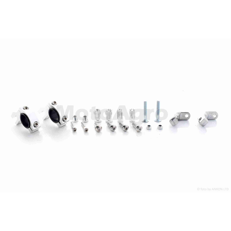 Хомути на кермо для кріплення захисту рук  D22  #3