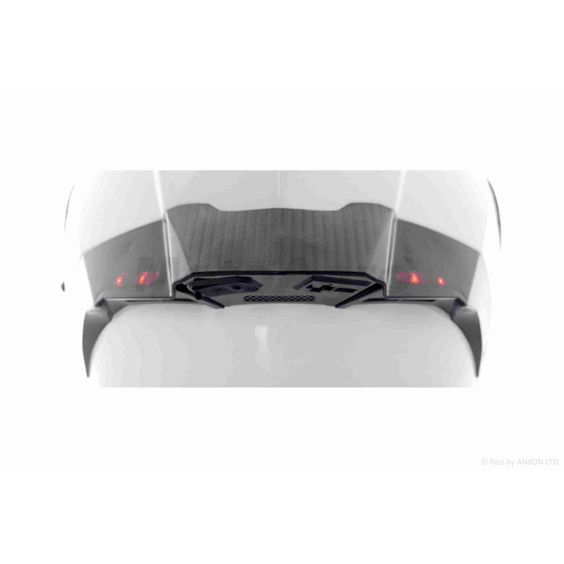 Шолом трансформер  "IBK"  (#965A габарит 3 режими, білий, L, окуляри)