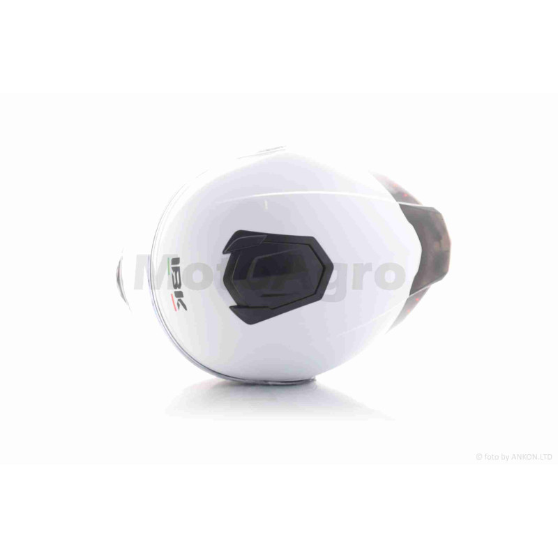 Шолом трансформер  "IBK"  (#965A габарит 3 режими, білий, XL, окуляри)