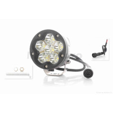 Фара додаткова діодна кругла d80 кругле кріплення S6-4G1