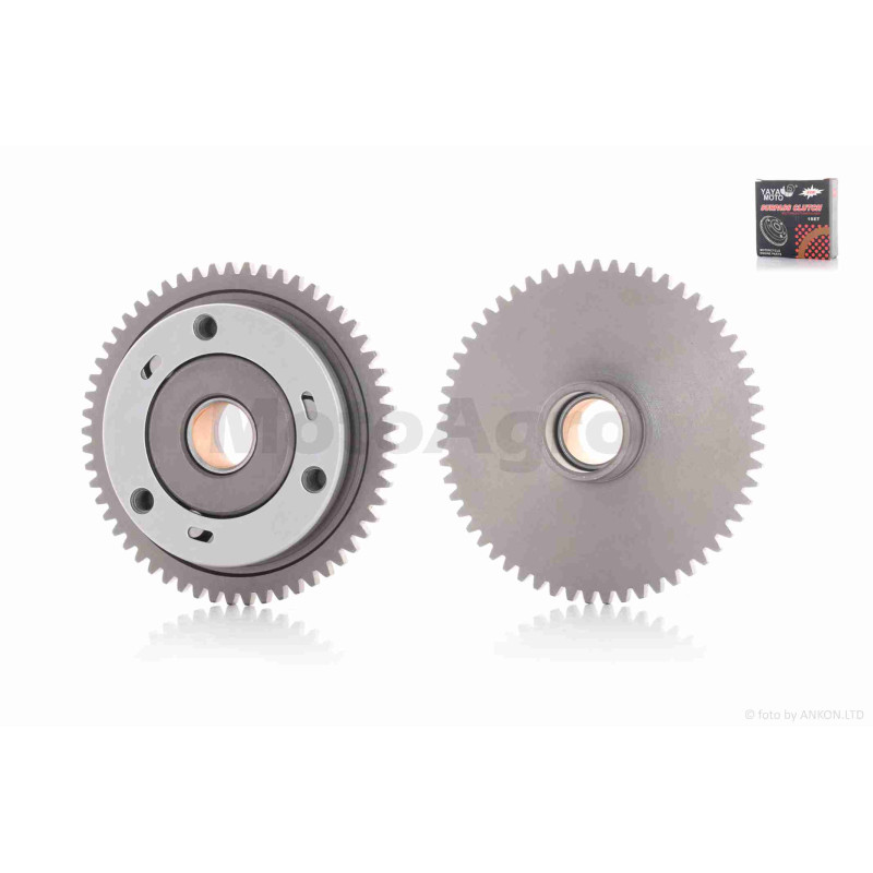 Обгінна муфта  CG125/150  у зборі, 3 ролики  "YM"