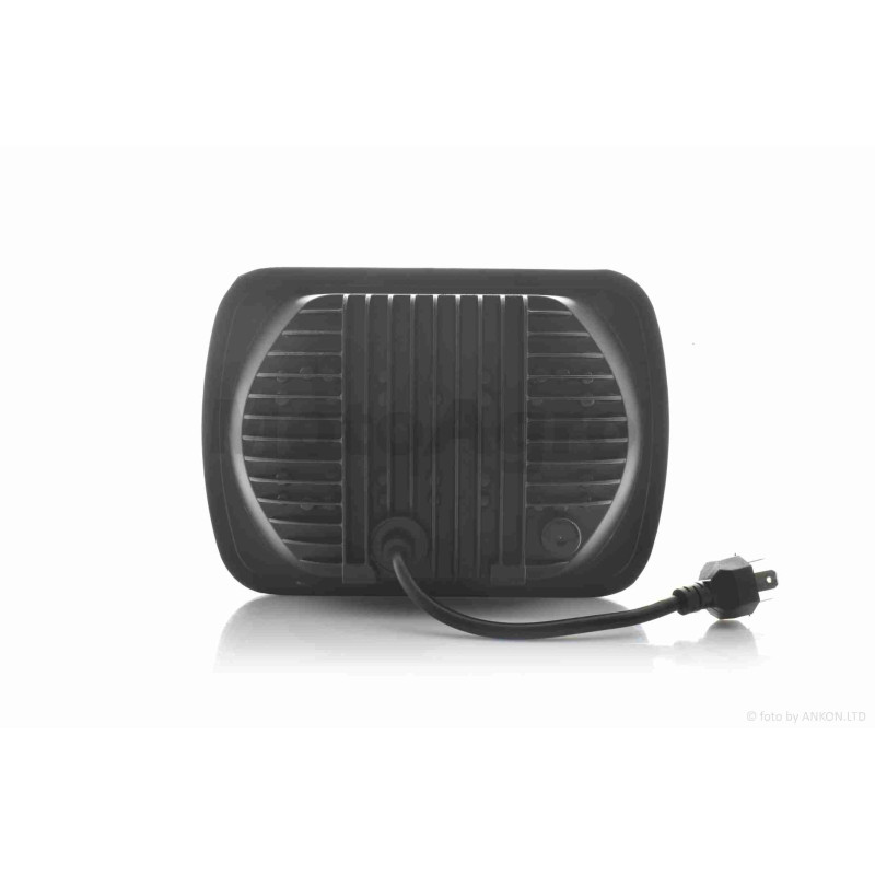 Фара  мото  діодна, прямокутна  198-140, 15 діодів, H4  #G02-1Z