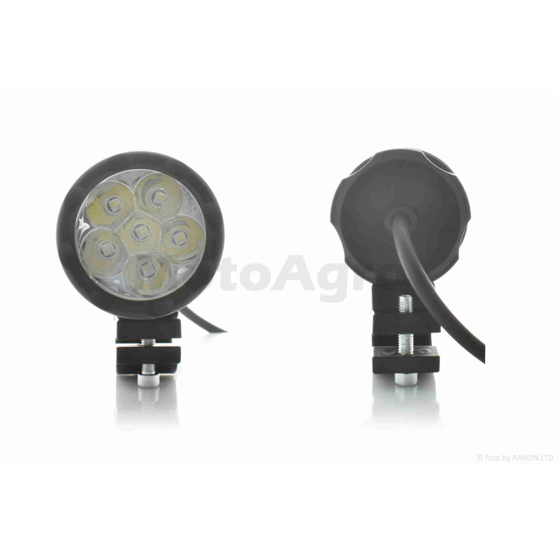 Фара додаткова  діодна, кругла  d62, кругле кріплення  #P05-27Z1