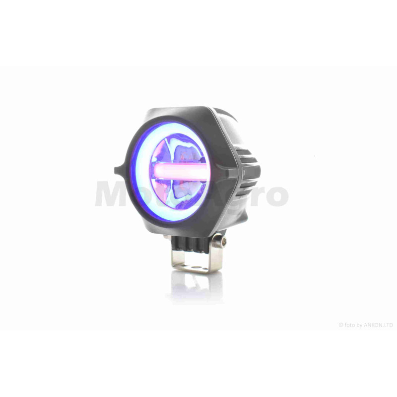 Фара додаткова  діодна, шестикутна  92-86, багаторежимна  #A01-6Z1