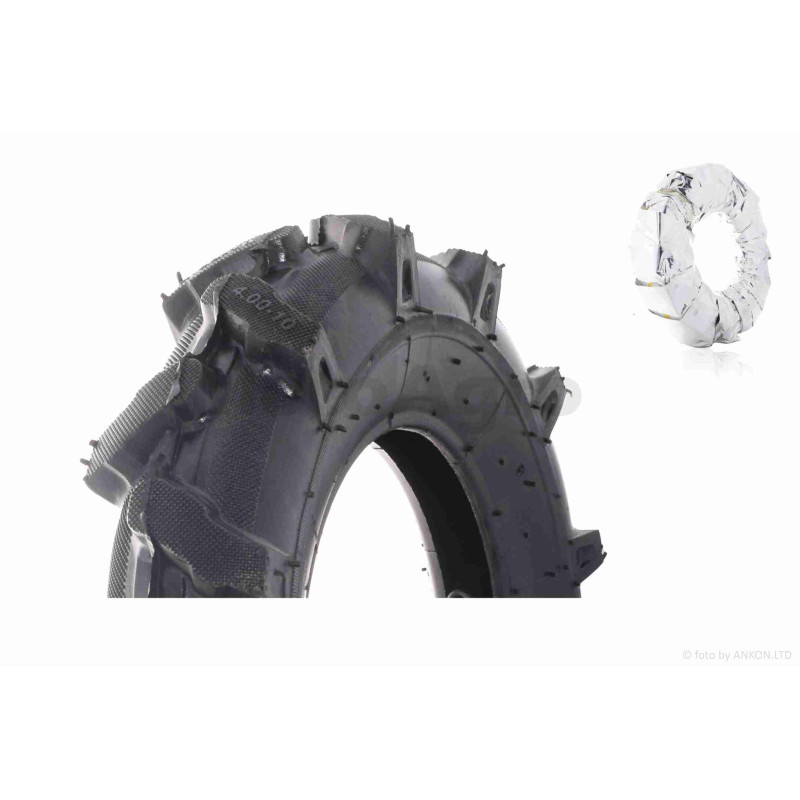 Покришка мотоблока  10"  4.00-10  10PR  +камера