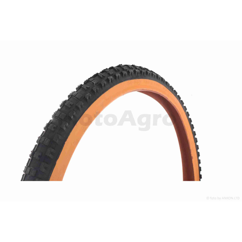Покришка вело  26"-2.00  (54-559)  дорожня, помаранчевий борт  #213  "SRC"