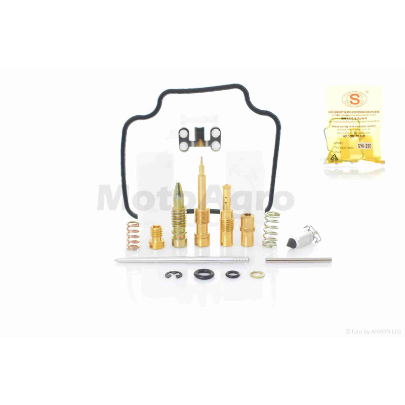 Ремкомплект карбюратора  GY6 150  "SEE-SL"