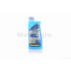 Охолоджуюча рідина 1л ANTIFREEZE AG11 (BLUE) "MANNOL" НІМЕЧЧИНА 4011