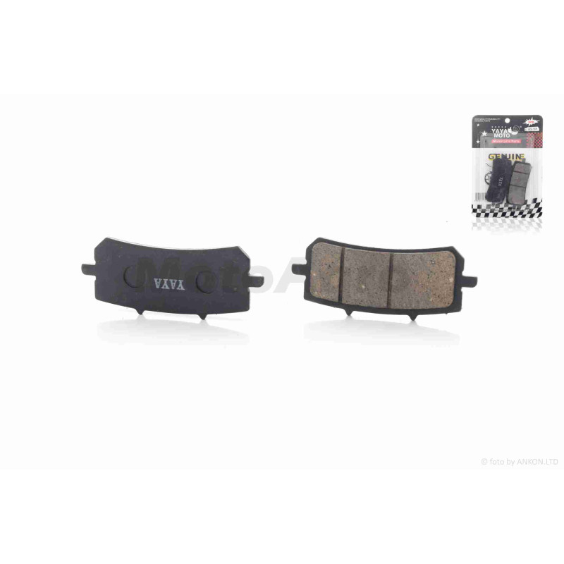 Колодки гальмівні (диск)  ATV  L81  h35  d3/7  "YM"