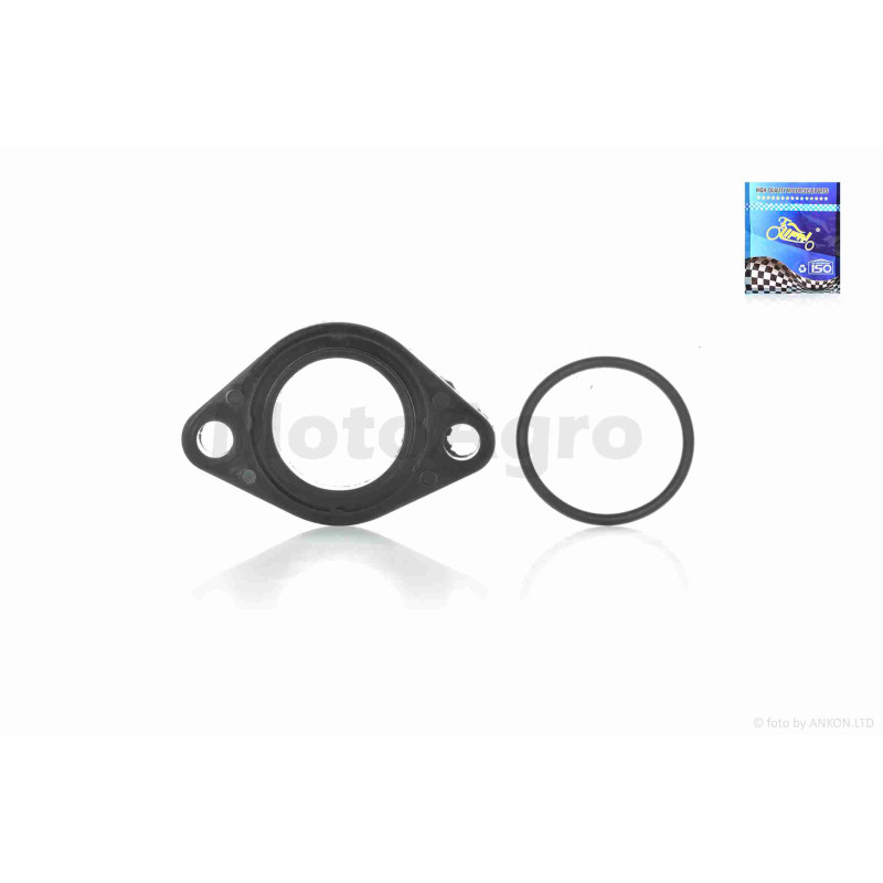 Прокладка карбюратора  Delta, Alpha  d25  +кільце  "LIPAI"  (125cc)