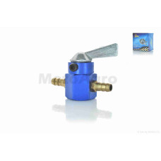 Кран паливний ручний підвісний без кріплення CNC d6 "LIPAI" (синій)