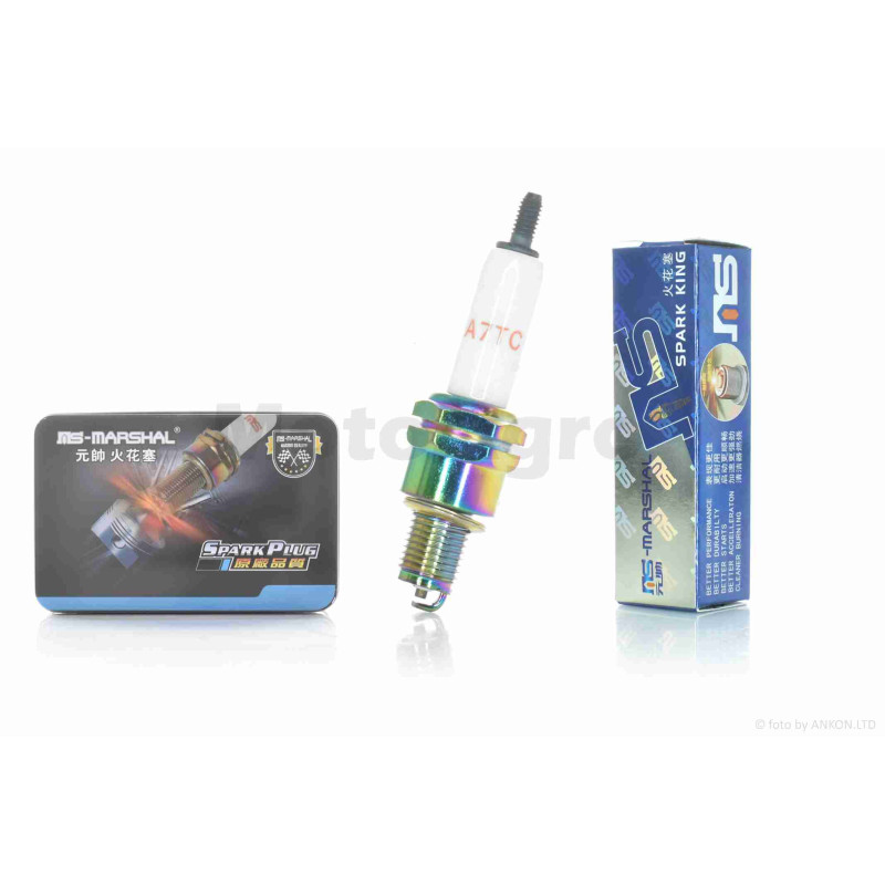 Свічка запалювання  4T  M10x1.00  L12.7  A7TC  "MS"  (ж/б)