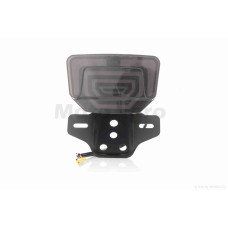 Стоп у зборі діодний без поворотів прозорий підсвічування номера +кронштейн