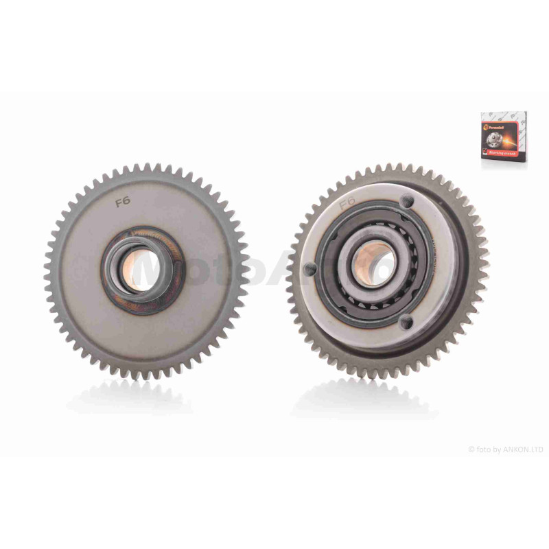 Обгінна муфта  CG200  у зборі  безроликова  "F6"