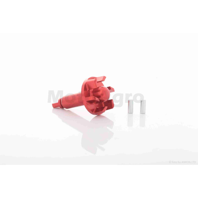 Крильчатка помпи  JOG SA36J, VINO SA26J, GEAR UA06J  4T  червона