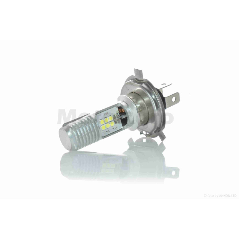 Лампа фари діодна  H4  12V 35/35W  12 кристалів  "LIPAI"