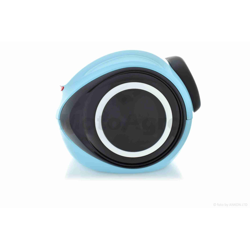 Кофр  32L  35*35*26cm  #крапля  "LIPAI"  (#1737, блакитний глянсовий)