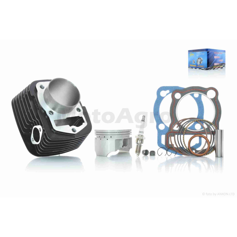 ЦПГ  CB250/CBB250 (165FMM/166FMM)  D65.5, p15, h81.5  #PRO  "LIPAI"  (чорна, TTR250Rb)