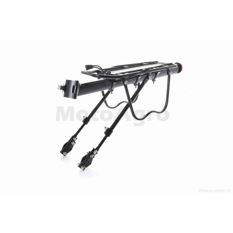 Багажник вело алюмінієвий, кріплення під сідло до 50кг  (консольний)  #HJ-006