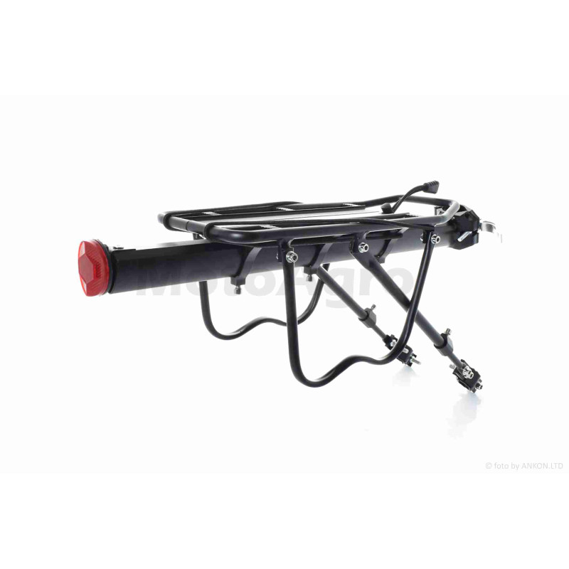 Багажник вело алюмінієвий, кріплення під сідло до 50кг  (консольний)  #HJ-006