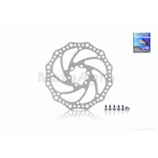 Диск гальмівний (ротор) на велосипед D160 кріплення 6 болтів "LIPAI" DS-001