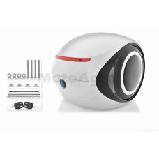 Кофр 1737 350*350*260 (світло сірий глянсовий крапля)