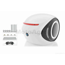 Кофр 1737 350*350*260 (білий глянсовий крапля)