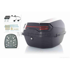 Кофр 45L 400*400*280mm 48 "ROBIK" (чорний глянсовий)