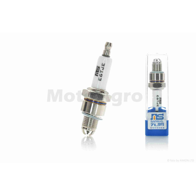 Свічка запалювання  2T  M14x1.25  L12.7  E6TJE  триконтактна  "MS"