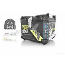 Кофр 410*330*310mm 45L алюмінієвий чорний 1570 "MOTO LIFE"